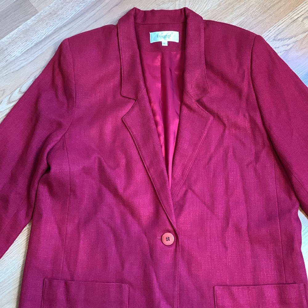 Vintage Essential Elements, Solid Red Open Front … - image 5